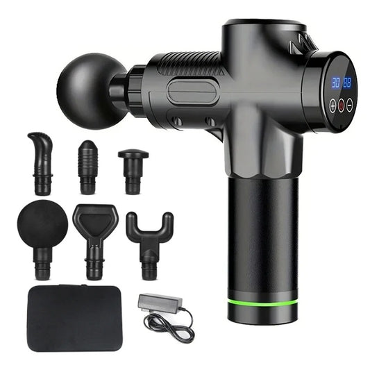 RelaxGun Pro™ – Kraftig Massagepistol til Dybdegående Muskelbehandling